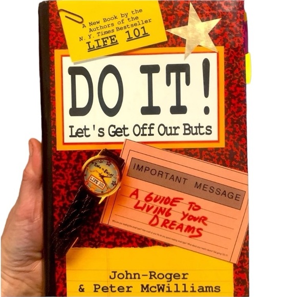 Do It! Let's Get Off Our Buts By Peter McWilliams Book - Picture 1 of 2